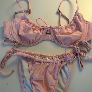 Pink Target Bikini